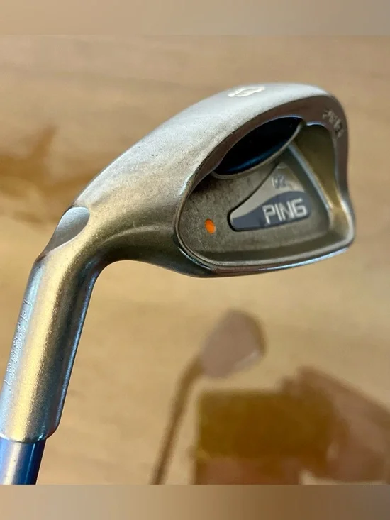 Ping G2 L 8-Iron LH Orange Dot - Ping TFC-100 Ladies Flex - ~35.75” - Picture 3 of 16